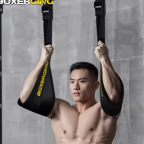 Hanging Ab Sling Straps  Train Your Core Harder Longer & Without Grip Fatigue