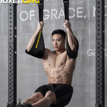 Hanging Ab Sling Straps  Train Your Core Harder Longer & Without Grip Fatigue