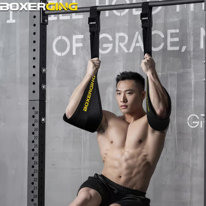 Hanging Ab Sling Straps  Train Your Core Harder Longer & Without Grip Fatigue