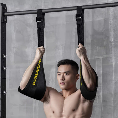 Hanging Ab Sling Straps  Train Your Core Harder Longer & Without Grip Fatigue