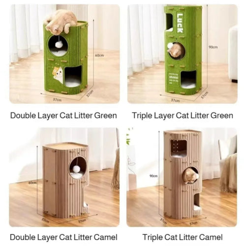 Multi-Layer Cat Sleeping Nest Give Your Cat the Ultimate Cosy Hideaway