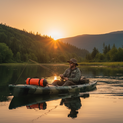 Fishing Trip with Dry Bag
